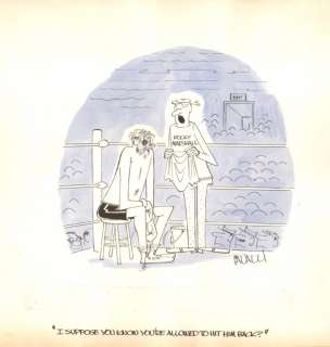 Dick Cavalli - Boxing Gag - 1953 (7 X 7