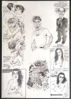 Riccardo Mannelli | Riccardo Mannelli - Illustrazione originale | Catawiki