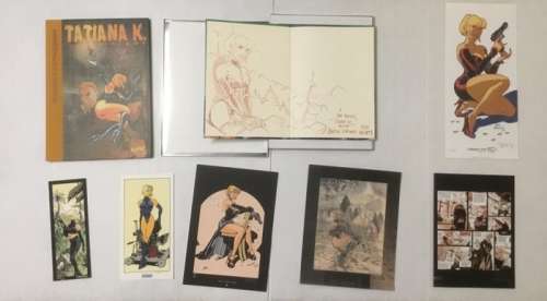 F. Meynet | Tatiana K - T& + T2 + Dédicace + 6xEx-libris - 2xTT - Cartonné - EO - (1998/2001) | Catawiki