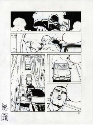 Giuseppe Camuncoli | “Diabolik: Colpo a Spaccanapoli” – tav.10 | Cart Gallery