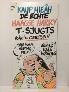 Rueb, Marnix | Original billboard  - Haagse Harrie | Catawiki