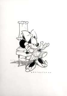 Corrado Mastantuono | Corrado Mastantuono - Illustrazione originale - Page volante | Catawiki