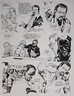 Wilson, Colin | Wilson, Colin - Planche originale - Du plomb dans la tête T3 - Du bordel dans l’aquarium - (2006) | Catawiki