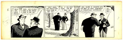 Frank King | King  Gasoline Alley Original Daily Strip 11/3/1944 NO RESERVE! | Russ Cochran