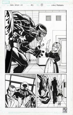 “The bridge part IV” – Dark Reign: Fantastic Four #4 – tav.07 | Cart Gallery