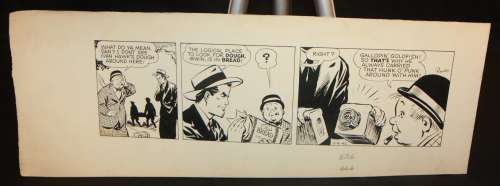 Paul Pinson - dan dunn daily strip - 11/4/1942