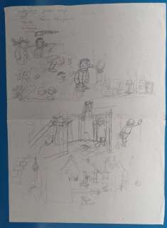 Macherot, Raymond | Macherot, Raymond - Originele schetstekening - Chlorophylle - (1955) | Catawiki