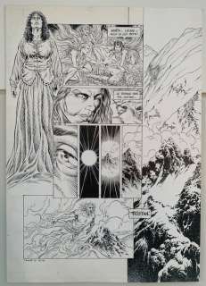 Yves Swolfs | Swolfs, Yves - Original page (p.2) - Legende album 2 - Les forêts profondes - (2004) | Catawiki