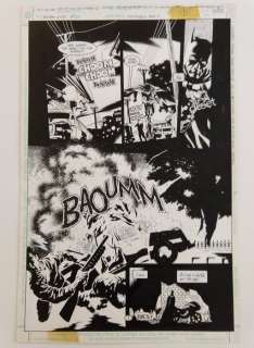 J.H. Williams | Batman Legend of the Dark Night #88 Conspiracy Part 3 - Magnifique Planche de J.H. Williams - Page volante - Exemplaire unique | Catawiki