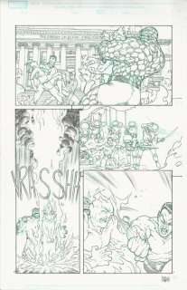 Mario Alberti | Fantastic Four, Spider-Man Vol 1 #1 - Mario Alberti - tavola originale "Crisis on Campus!" - Exemplaire unique - (2010) | Catawiki