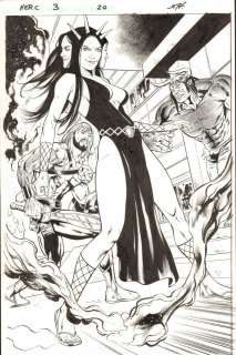 Scott Hanna - Herc #3 P.20 - Hercules, Hecate, And Man-Bull Splash - 2011