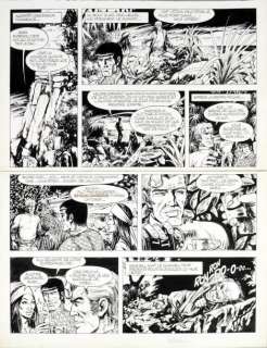 Vance, William | Bob Morane. Panne sèche Ã  Serado. Encre de Chine pour la | Coutau Bégarie