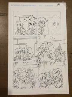 Tony Fleecs | Equestria Girls Annual #1 - PG 19 | Tony Fleecs