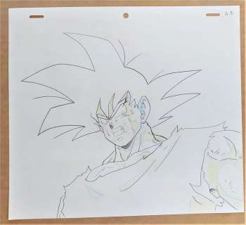 Akira Toriyama | Dragonball Z - Original sketch - Son Goku - Exemplaire unique - (1991) | Catawiki