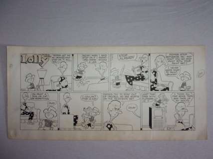 Pete Hansen - Lolly - Original Artwork by Pete Hansen - (1956)