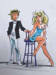 Dany | Dany - Dessin original couleur - Olivier Rameau et Colombe | Catawiki