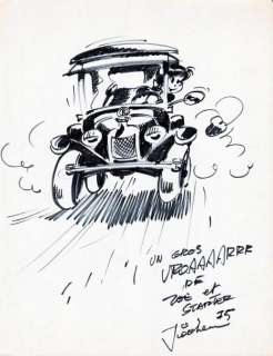 Jidéhem. Dessin original non nominatif | BDEnchères