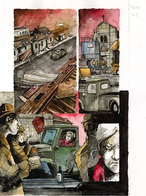 “Hellboy – the Monster of Nivola” – tav.03 | Cart Gallery