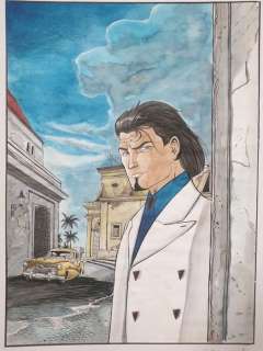 Grenson, Olivier | Grenson, Olivier - Dessin original couleur - Niklos Koda | Catawiki