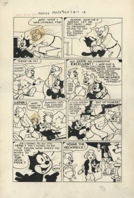Joseph Oriolo | Felix the cat, Issue 62, p.10 | Galerie 9ème Art