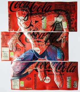 Chris Duncan | ComicCAN - ORIGINAL Artwork By Chris Duncan - SPIDERMAN on 3 COKE cans - Exemplaire unique - (2021/2021) | Catawiki