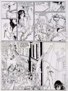 Yslaire | Sambre - Révolution, révolution... Encre de Chine (et feutre dans | Millon