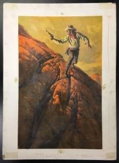 Frank McCarthy, Smoky Valley Dell Cover Art, 1969 | Weiss Auctions