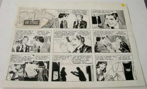2308: LEONARD STARR COMIC ART | Weiss Auctions