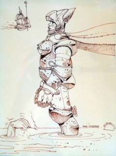 Bilal Enki | Somptueuse dédicace ancienne représentant Jeanne D’Arc... | Vermot et Associés