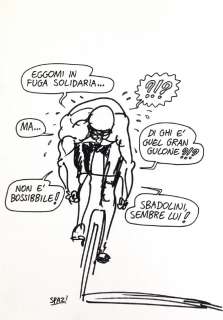 Pazienza Andrea | "Zanone e Spadolini ciclisti", anni | Urania Casa d’Aste