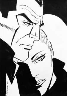 Giorgio Montorio | Diabolik - G. Montorio - illustrazione originale - firmata - Page volante - (2021) | Catawiki