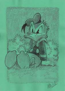 Millet | Millet - Original Drawing - Donald Duck - Size: 23 x 34 cm. | Catawiki