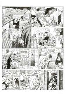 Mitton, Jean-Yves | Mitton, Jean-Yves - Originele pagina - Ben Hur 3 - Sjeik Ilderim - (2010) | Catawiki