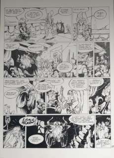 Crisse, Didier | Crisse, Didier - Planche originale - L’Épée de Cristal T1 - Le Parfum des Grinches - (1989) | Catawiki