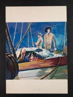 Dino Busett | Capitan Miki - Originale di copertina per serie gigante - Page volante - Exemplaire unique | Catawiki