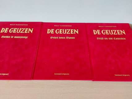 Willy Vandersteen / Eugeen Goossens | De Geuzen 5+6 en 7 - Ieder album heeft een opdrachttekening aparte figuur - Cartonné - EO - (2008/2010) | Catawiki