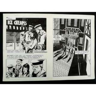 CECCHETTO Pugni e Marinai (Série Orange 25) double planche originale 25 - 52... | YakaBD