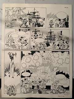 Ryssack, Eddy - Ryssack, Eddy - Planche originale - Colin Colas T1 - Les Montagnards sont lÃ  ! - (1979)