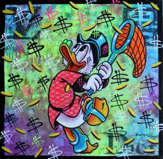 Brisan Gabriel(1967) | Brisan Gabriel - Conceptual Tribute Art - Happy Day Duck (2021) | Catawiki