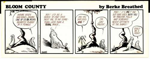 Berke (Berkeley) Breathed | Breathed - BLOOM COUNTY, Daily (07/30/1988) | Russ Cochran