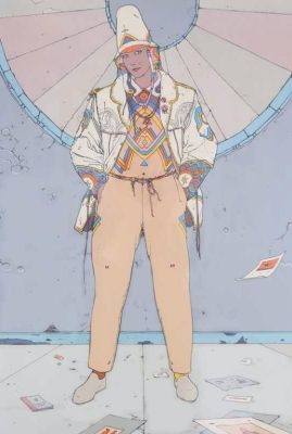 Jean Giraud (Moebius) | Litho Starwatcher 1, 2025 | Philippe Labaune Gallery