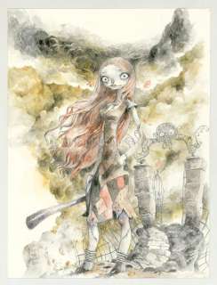 Tony Sandoval - Illustration originale en hommage à Mister Jack de Tim Burton