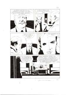 Corrado Roi | Nathan Never Gigante nuova serie n. 17 - Corrado Roi - Tavola Originale "I giorni della maschera" - Page volante - Exemplaire unique - (2014) | Catawiki