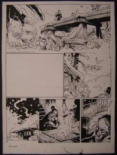 Michetz | Original page  - Kogaratsu  - Le Cimetiere du Sabre  - (2013) | Catawiki