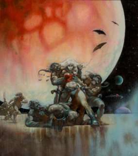 Arthur Suydam (American, b. 1953)
 Echo of Futurepast #4 cover, February 1985
 Mixed media on paper
 21 x 18.5 in.
 Sign... | Heritage