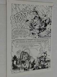 Magnus (Roberto Raviola) | Magnus, Compagnia della Forca n° 18 - Tavola Originale pag. 35 completa con lettering - Page volante - Exemplaire unique - (1977) | Catawiki