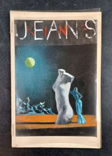 Karel Thole | Karel Thole - Bozzetto Preliminare "Kin Jeans" - Page volante - Exemplaire unique | Catawiki