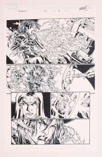 Original Art for Runaways (2005 2nd Series Marvel) Issue 29, Page 17 by Michael Ryan and Rick Ketcham | mycomicshop.com