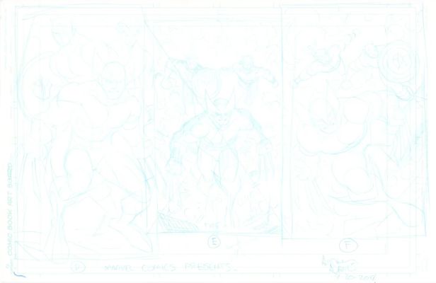 Marvel Comics Presents prelim art by Arthur Adams | DiTullio Art Collective
