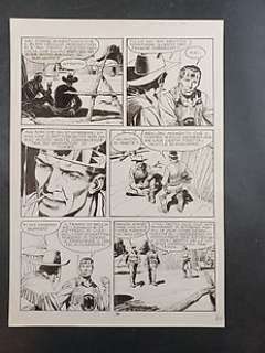 Claudio Villa | Claudio Villa - Tex - La Nave perduta - Page volante - Exemplaire unique - (1988) | Catawiki